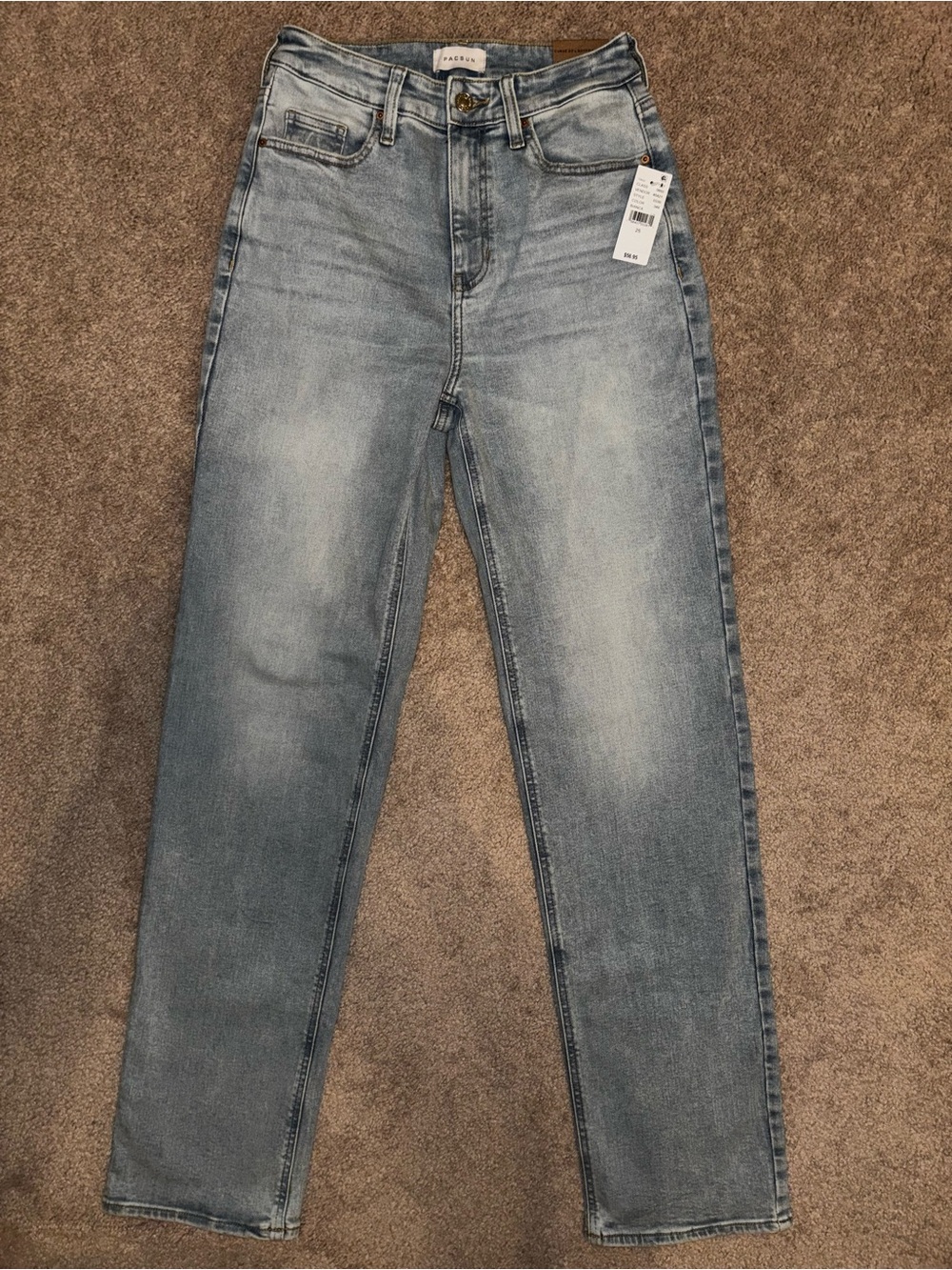 PacSun Curve 90's Boyfriend Blue Jeans